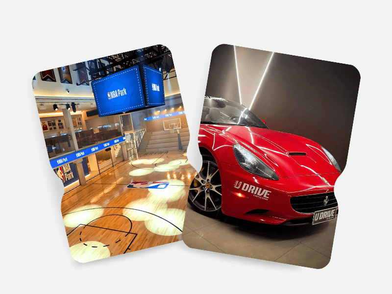 NBA + U-DRIVE PASSEIO DE CORVETTE CONVERSÍVEL