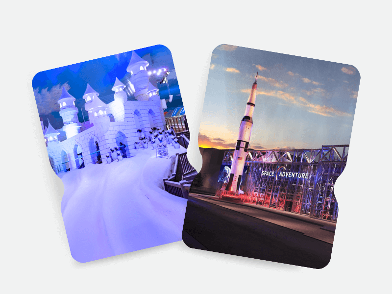 SNOWLAND + SPACE ADVENTURE + PLANETÁRIO