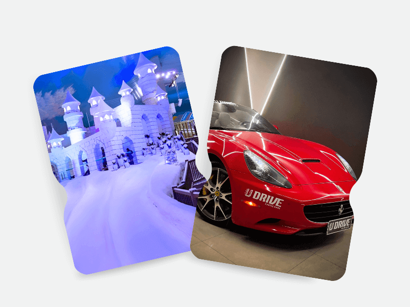 SNOWLAND + U-DRIVE PASSEIO DE PORSCHE BOXSTER